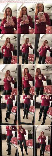 Janetmasonxxx - 21 12 2019 109243723 - Hubby Isn T Home Yet And I Hope My Outfit Is Suitable For Our Holiday Party Tonight Quick Snippet 1920p - Preview