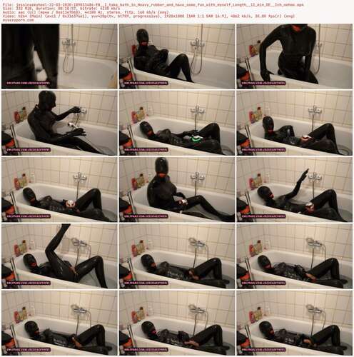 Jessicaskyheel - 22 03 2020 189033486 - En I Take Bath In Heavy Rubber And Have Some Fun With Myself Length 11 Min De Ich Nehme 1080p - Preview