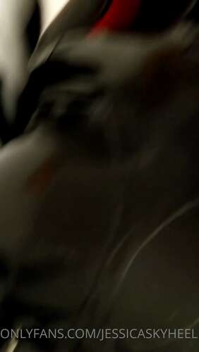 Jessicaskyheel – 23 03 2022 2401851539 – All In Black Latex Selfie Video 1920p - Cover