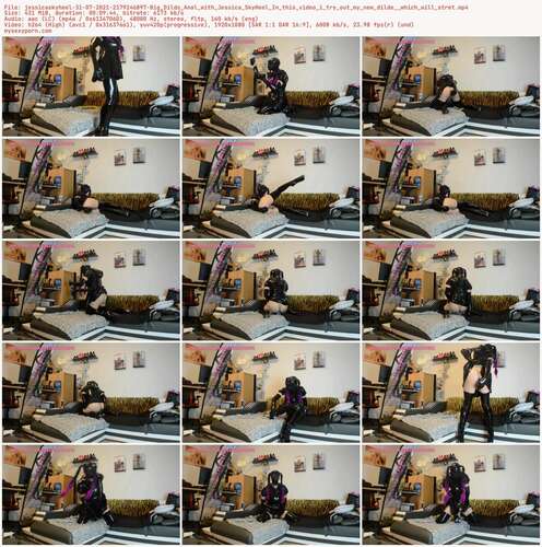 Jessicaskyheel - 31 07 2021 2179246897 - Big Dildo Anal With Jessica Skyheel In This Video I Try Out My New Dildo Which Will Stret 1080p - Preview
