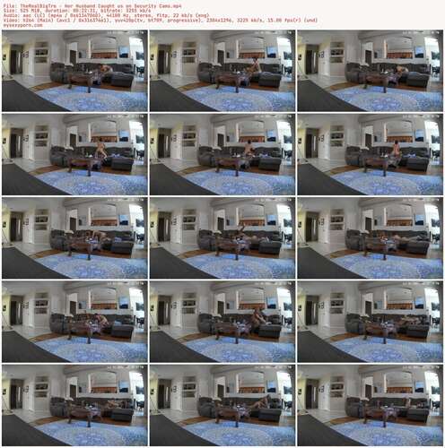 TheRealBigTre - Her Husband Caught Us On Security Cams 1296p - Preview