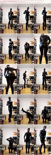 Jessicaskyheel - 24 02 2022 2374664747 - Me Totally In Black Latex And Corset With My Ultra High Heels On. The Mask Is Selfmade. Se 1920p - Preview