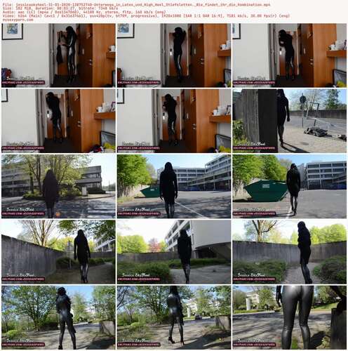 Jessicaskyheel - 31 01 2020 138752740 - Unterwegs In Latex Und High Heel Stiefeletten. Wie Findet Ihr Die Kombination 1080p - Preview