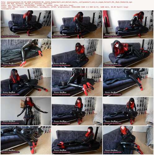 Jessicaskyheel - 04 03 2020 168145232 - De Echte Rubberdoll Mit Ballet Heels Vollgummiert Und In Engem Korsett En Real Rubberdo 1080p - Preview