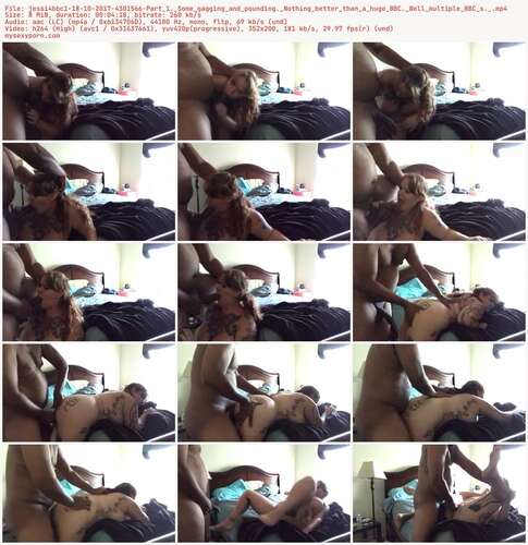 Jessi4Bbc1 - 18 10 2017 4301566 - Part 1. Some Gagging And Pounding. Nothing Better Than A Huge Bbc. Well Multiple Bbc S. 200p - Preview