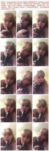 Jessi4Bbc1 - 18 01 2018 6388037 - A Little Sucking Practice On My Chocolate Dildo. 224p - Preview