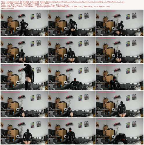 Jessicaskyheel - 28 05 2021 2121446401 - Rubber Bimbo Doing Deep Throat Anal Fuck Ass To Mouth And Cum Eating. In This Video I L 1080p - Preview