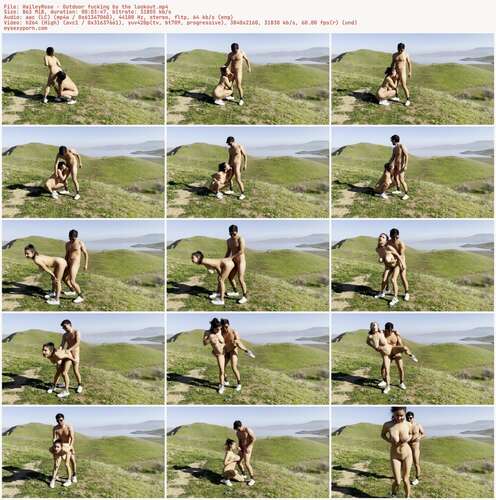 HaileyRose - Outdoor Fucking By The Lookout 2160p - Preview