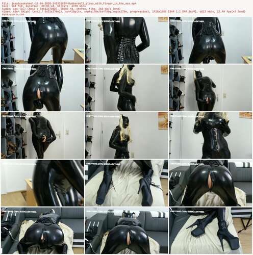 Jessicaskyheel - 19 04 2020 245331829 - Rubberdoll Plays With Finger In The Ass 1080p - Preview