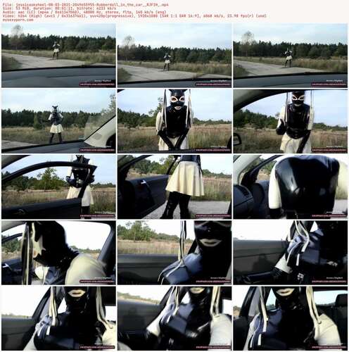 Jessicaskyheel - 08 03 2021 2049655955 - Rubberdoll In The Car Rjfih 1080p - Preview