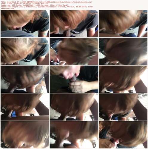 Jessi4Bbc1 - 27 11 2017 5198857 - Some Hot Oral Bbc Action With A Hot Tasty Load At The End. 320p - Preview