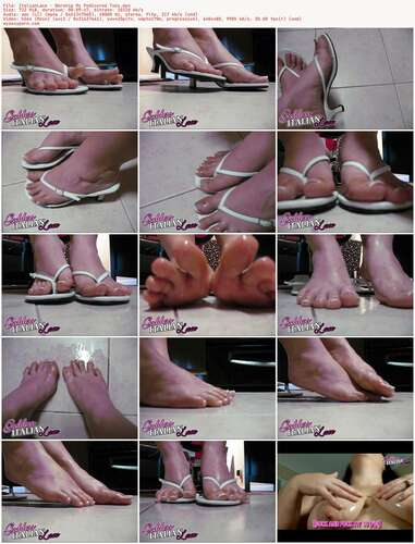 ItalianLace - Worship My Pedicured Toes 480p - Preview