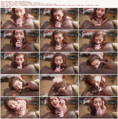 MonicaRaye - POV Uncut BBC BJ 2160p - Preview