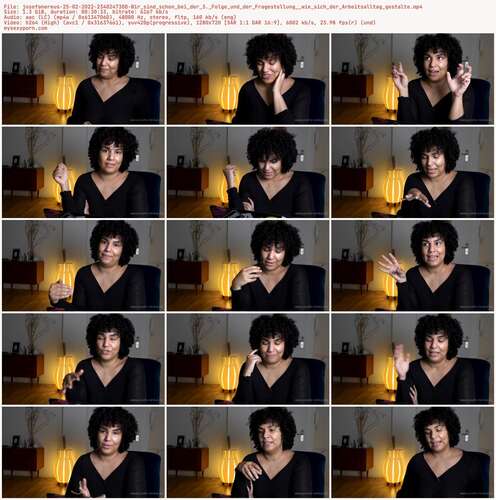 Josefanereus - 25 02 2022 2340247300 - Wir Sind Schon Bei Der 3. Folge Und Der Fragestellung Wie Sich Der Arbeitsalltag Gestalte 720p - Preview