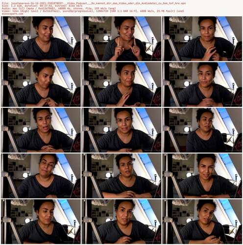 Josefanereus - 26 12 2021 2301878037 - Video Podcast Du Kannst Dir Das Video Oder Die Audiodatei Zu Gem Tef Hre 720p - Preview