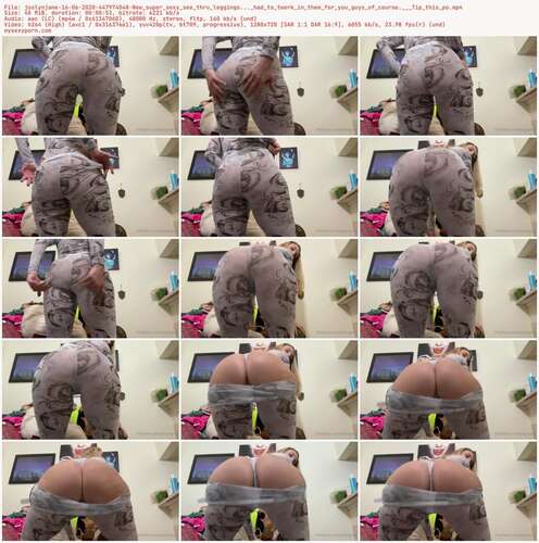 Joslynjane - 16 06 2020 447974048 - New Super Sexy See Thru Leggings... Had To Twerk In Them For You Guys Of Course. Tip This Po 720p - Preview