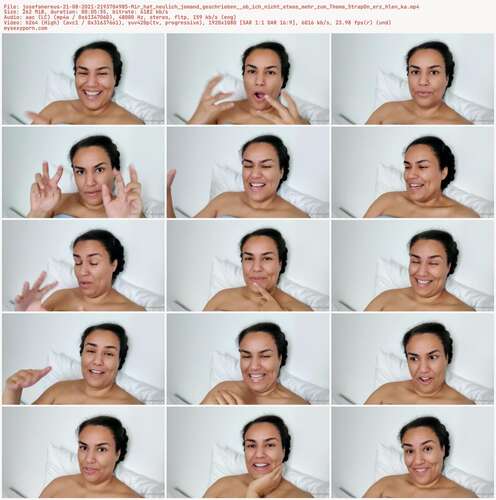 Josefanereus - 21 08 2021 2193704985 - Mir Hat Neulich Jemand Geschrieben Ob Ich Nicht Etwas Mehr Zum Thema Strapon Erz Hlen Ka 1080p - Preview