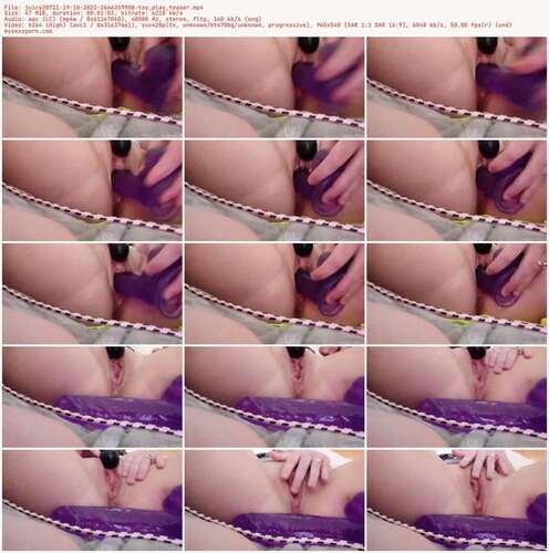 Juicy20721 - - 19 10 2022 2646359908 Toy Play Teaser 540p - Preview