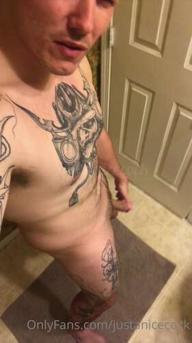 Justanicecock – 28 08 2021 2205477270 – Stroking My Big Cock In My Down Stairs Bathroom Let Me Smack It On Your Face As You B 1920p - Cover