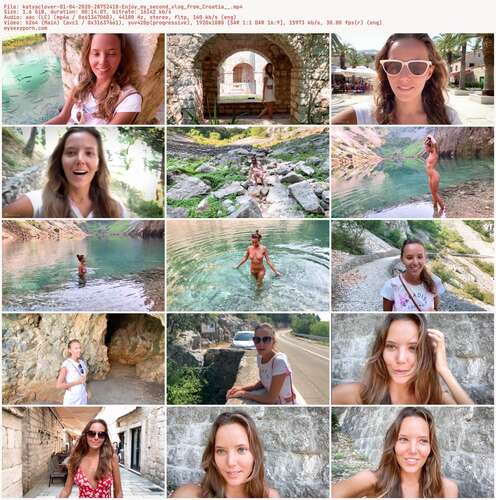 Katyaclover - 01 04 2020 28752418 - Enjoy My Second Vlog From Croatia 1080p - Preview