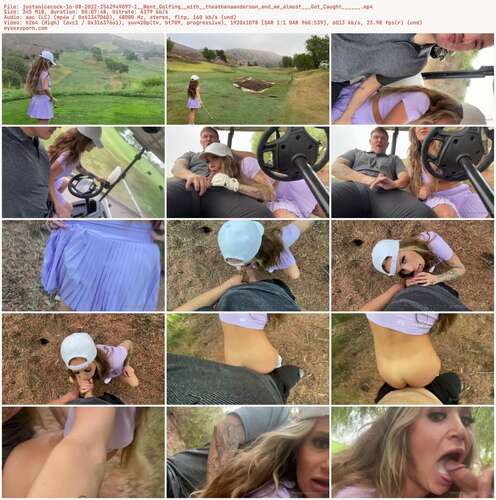 Justanicecock - 16 08 2022 2562949097 - I Went Golfing With Theathenaanderson And We Almost Got Caught 1078p - Preview