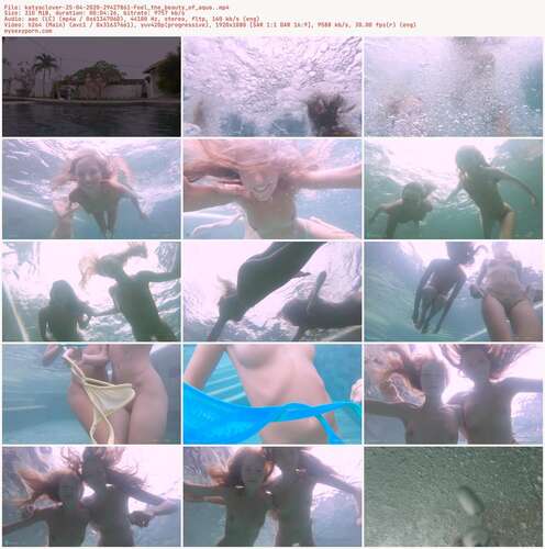 Katyaclover - 25 04 2020 29427861 - Feel The Beauty Of Aqua. 1080p - Preview