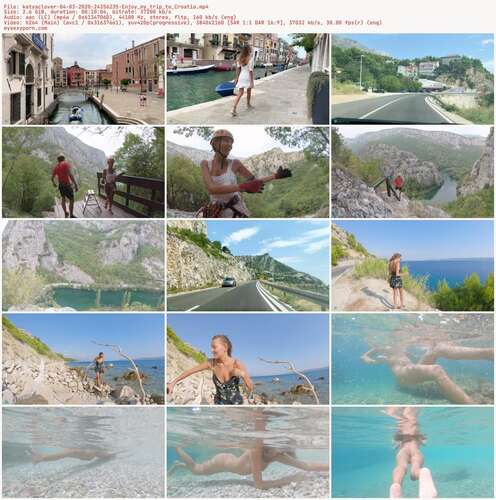 Katyaclover - 04 03 2020 24356235 - Enjoy My Trip To Croatia 2160p - Preview