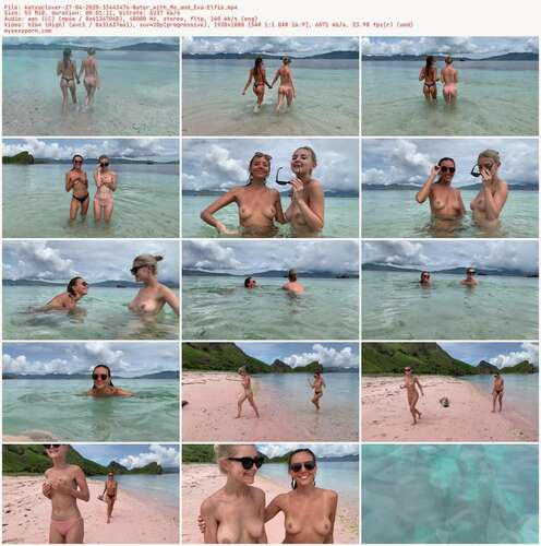 Katyaclover - 27 04 2020 33443476 - Water With Me And Eva Elfie 1080p - Preview