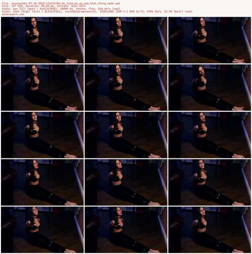 Sexynach0S - 07 10 2020 134472356 - He Tied Me Up And That Thing Made 1080p - Preview