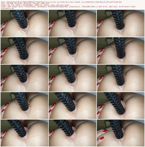 Kinkytwosum - 08 04 2020 220501677 - Sometimes It S So Raw So Close Up I Can T Speak. I M Completely Immersed In The World Dad 1080p - Preview