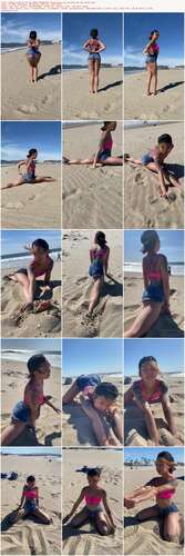 Kimberlychixxx - 01 02 2020 139506181 - Stretching Out My Body On The Beach 1280p - Preview
