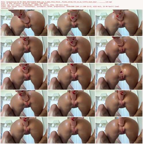 Kinkytwosum - 26 02 2021 2041466010 - Hmmm Can I Make This Thick Fleshy Dildo Fit In My Little Back Door... Let 1080p - Preview