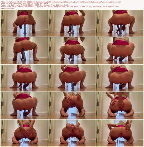 Kinkytwosum - 08 04 2020 220254530 - Home Alone Daddy Set Me A Specific Task. 1. Dress Like A Slut In Some Of The New Clothes 480p - Preview
