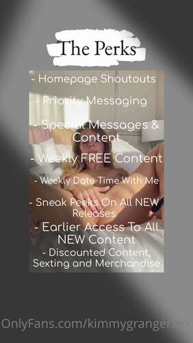 Kimmygrangerxxx – 02 01 2022 2313578211 – To All Of My New Fans… Welcome I Hope You Are Able To Take The Time To Check Out 1920p - Cover