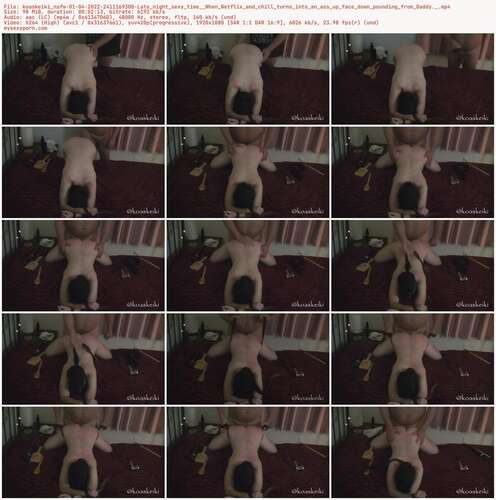 Koaskeiki Nsfw - 01 04 2022 2411169300 - Late Night Sexy Time When Netflix And Chill Turns Into An Ass Up Face Down Pounding From Daddy. 1080p - Preview
