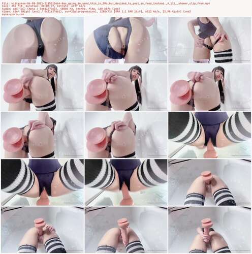 Kittyxkum - 06 08 2021 2185515664 - Was Going To Send This In Dms But Decided To Post On Feed Instead. A Lil Shower Clip From 720p - Preview