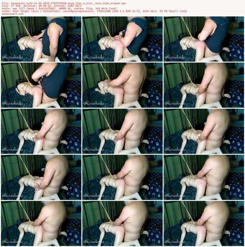 Koaskeiki Nsfw - 24 02 2023 2785729568 - Used Like A Slut Sexy Time Orgasm 1080p - Preview