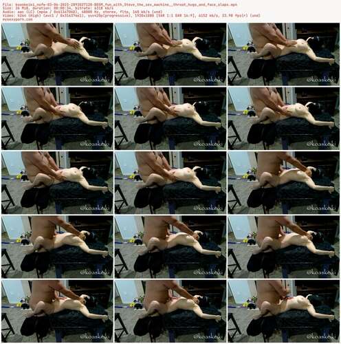 Koaskeiki Nsfw - 03 06 2023 2893027120 - Bdsm Fun With Steve The Sex Machine Throat Hugs And Face Slaps 1080p - Preview