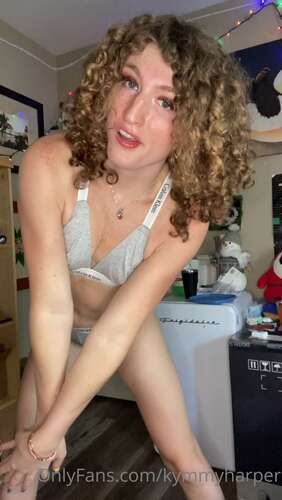 Kymmyharper – 18 06 2022 2492969957 – Do You Like My Natural Curls I Rode My Dildo While I Was Rock Hard In This Out 1920p - Cover