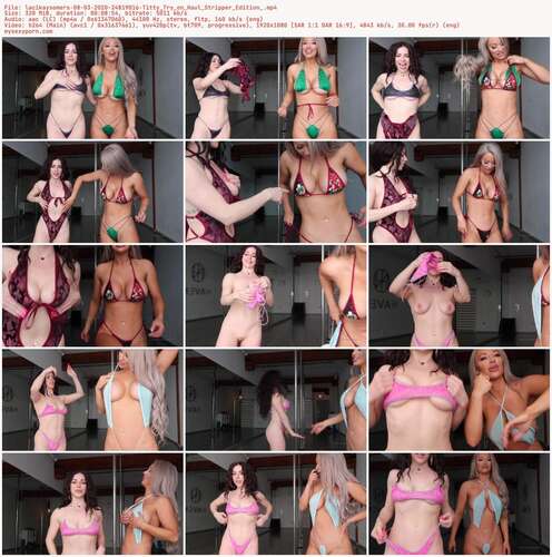 Lacikaysomers - 08 03 2020 24819016 - Titty Try On Haul Stripper Edition 1080p - Preview