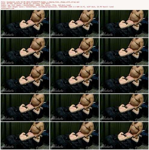 Koaskeiki Nsfw - 10 05 2023 2763869779 - Daddy S Edging Time Doggy With Strap 1080p - Preview