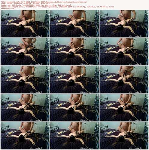 Koaskeiki Nsfw - 02 07 2023 2925721833 - Bdsm Fun Time Belt Throat Hugs And Sexy Time 1080p - Preview