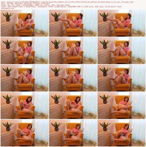 Lenia In Love - 13 02 2021 2030591300 - I Read My Favourite Chapter Out Of The Little Prince By Antoine De Saint Exup Ry For You. It Used T 1080p - Preview