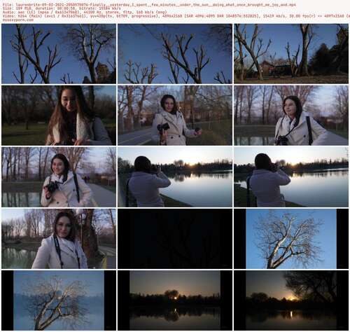 Laurenbrite - 09 03 2021 2050570076 - Finally Yesterday I Spent Few Minutes Under The Sun Doing What Once Brought Me Joy And 2160p - Preview