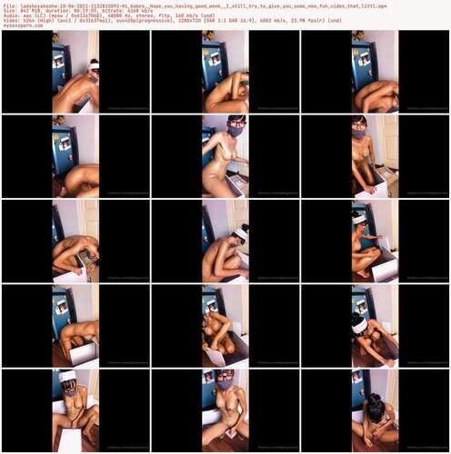 Ladyboyshasha - 10 06 2021 2132815093 - Hi Babes Hope You Having Good Week I Still Try To Give You Some New Fun Video That Littl 720p - Preview