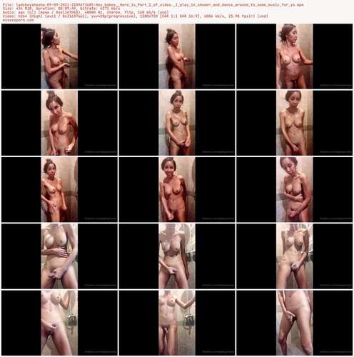Ladyboyshasha - 09 09 2021 2209673685 - Hey Babes Here Is Part 2 Of Video. I Play In Shower And Dance Around To Some Music For Yo 720p - Preview