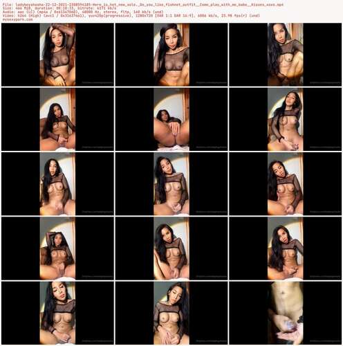 Ladyboyshasha - 22 12 2021 2308594185 - Here Is Hot New Solo. Do You Like Fishnet Outfit Come Play With Me Babe Kisses Xoxo 720p - Preview