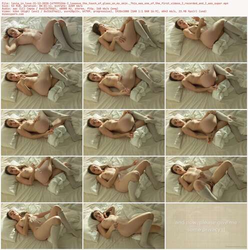 Lenia In Love - 31 12 2020 1479991266 - I Loooove The Touch Of Glass On My Skin. This Was One Of The First Videos I Recorded And I Was Super 1080p - Preview