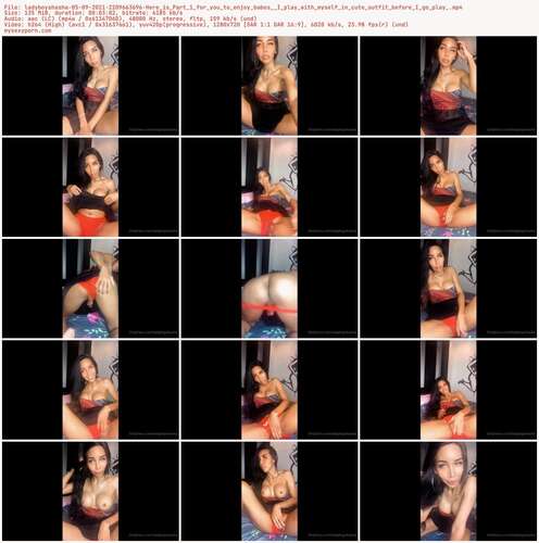 Ladyboyshasha - 05 09 2021 2209663696 - Here Is Part 1 For You To Enjoy Babes I Play With Myself In Cute Outfit Before I Go Play 720p - Preview