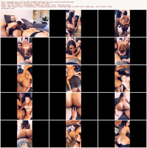 Lenatheplugxxx - 15 06 2019 7640857 - Sharing Lela Star With My Boyfriend 1080p - Preview